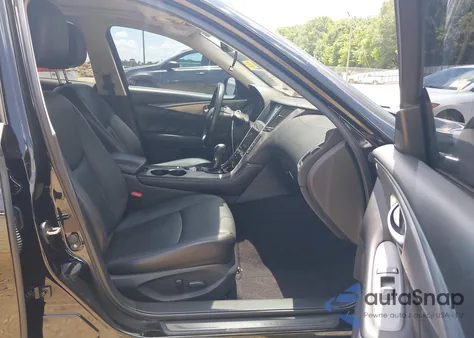 2016 Infiniti Q50 3.0T Premium из США, поврежденный, VIN JN1EV7AP0GM306360